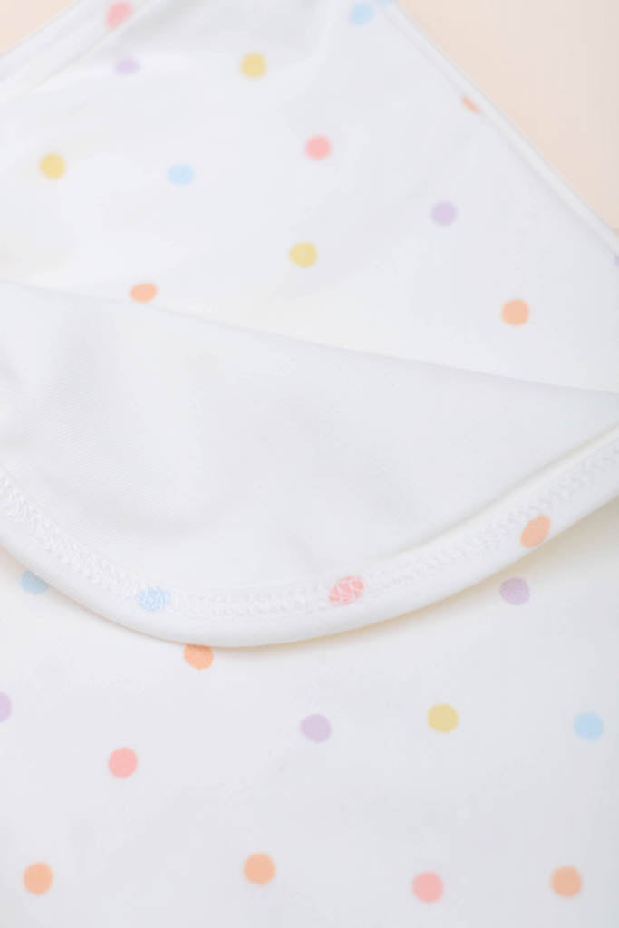 Jersey Blanket - Pastel Polka Dots