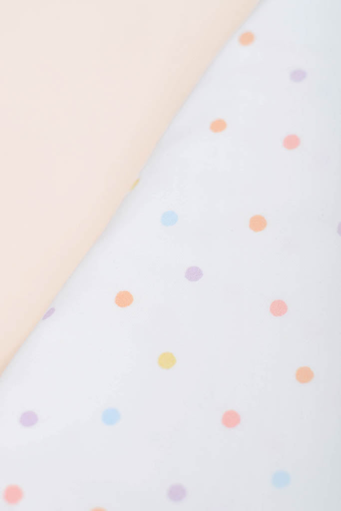 Jersey Blanket - Pastel Polka Dots