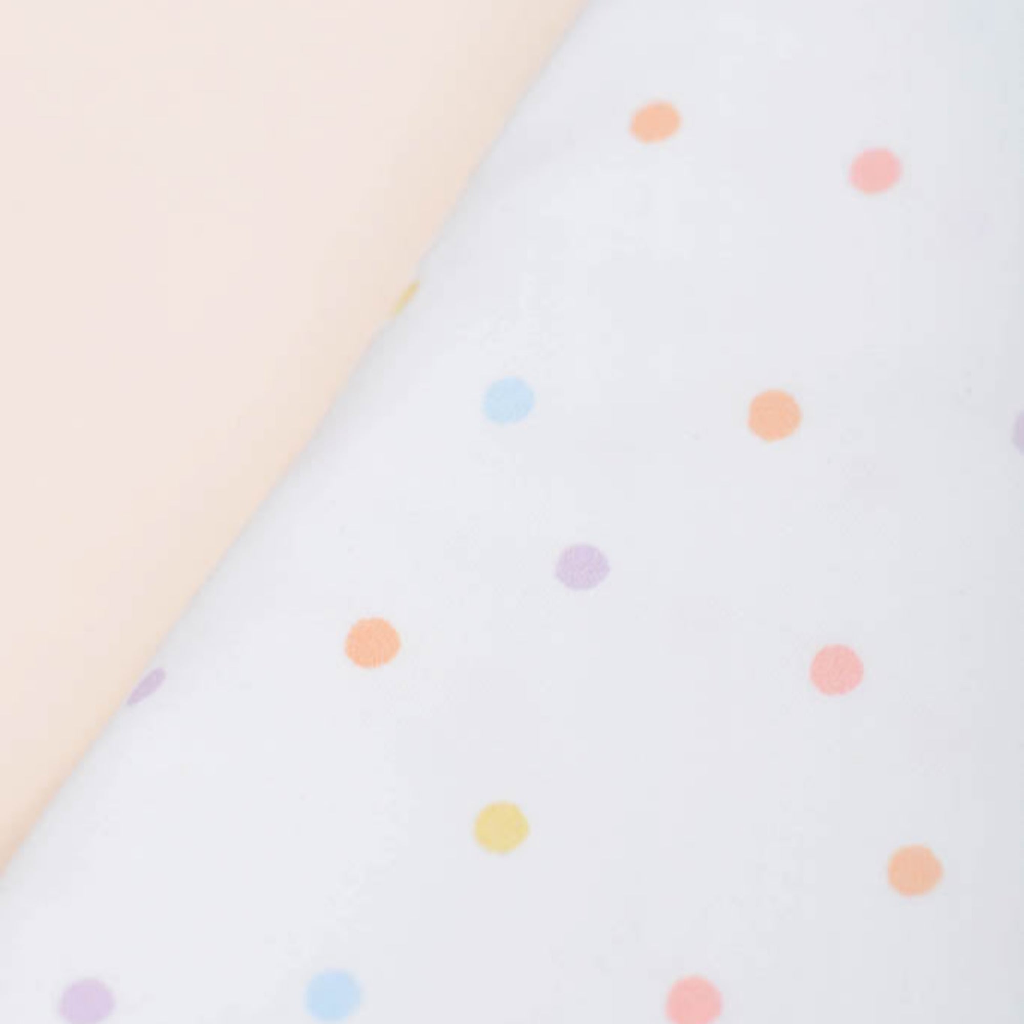 Jersey Blanket - Pastel Polka Dots