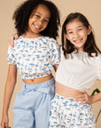 Nicole Pants - Pastel Blue