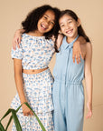 Annie Jumpsuit - Light Blue Denim