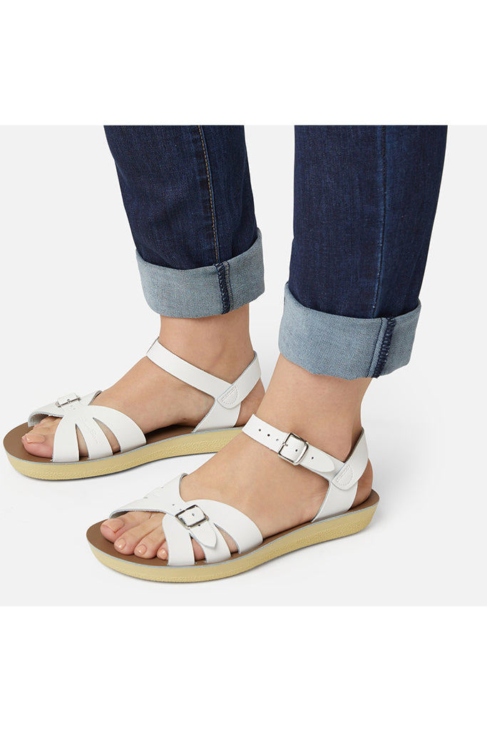 Salt-water Sandals Boardwalk Sandals - White