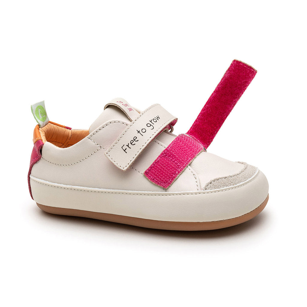 Tip Toey Joey Bossy Play Sneakers - Tapioca / Tangerine / Pitaya Pink