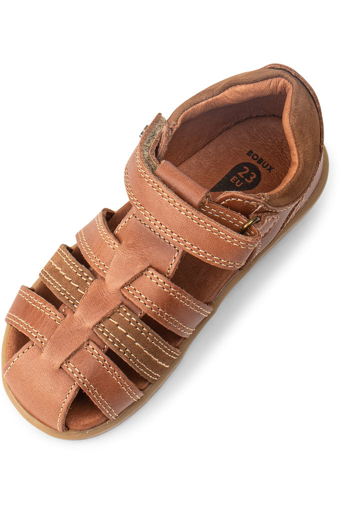 Bobux Caramel Roam Sandal i-Walk | The Elly Store