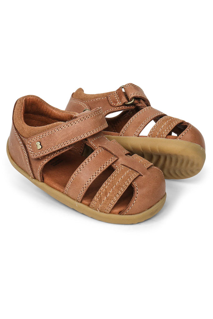 Bobux Caramel Roam Sandal Step Up | The Elly Store