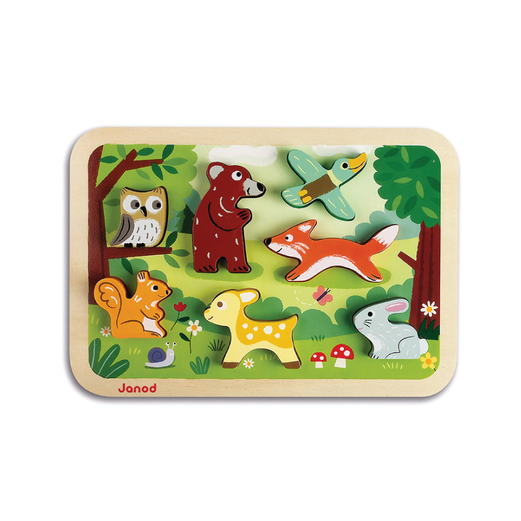 Janod Forest Chunky Puzzle