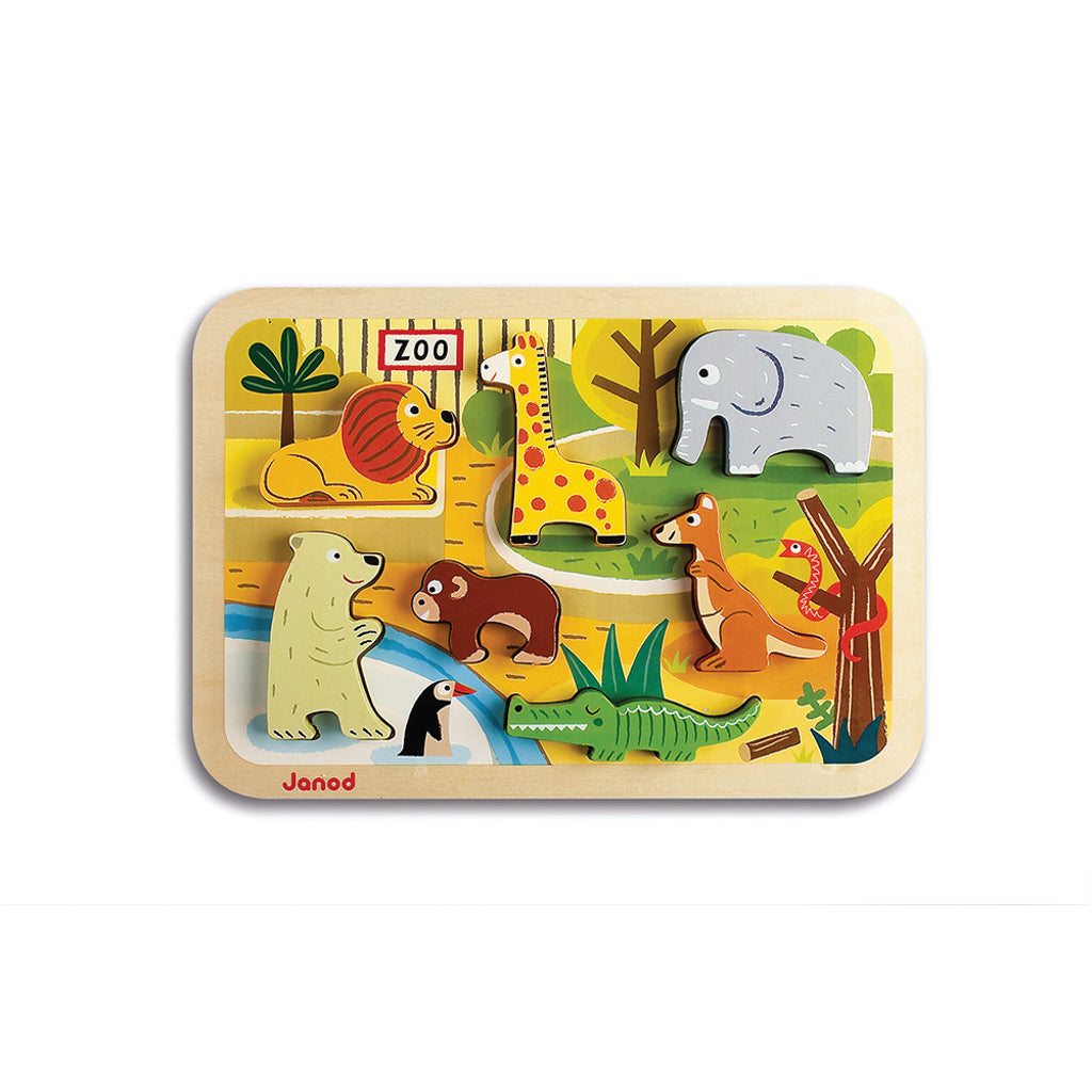 Janod Zoo Chunky Puzzle