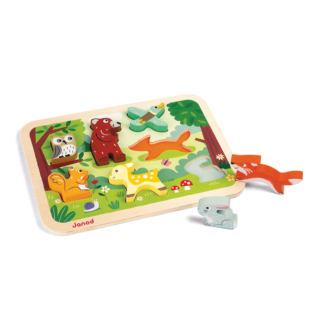 Janod Forest Chunky Puzzle