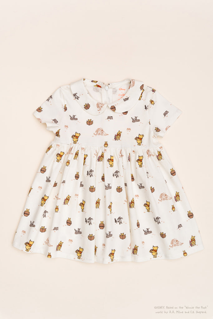 Disney x elly Clara Dress - Forest Pooh | The Elly Store Singapore