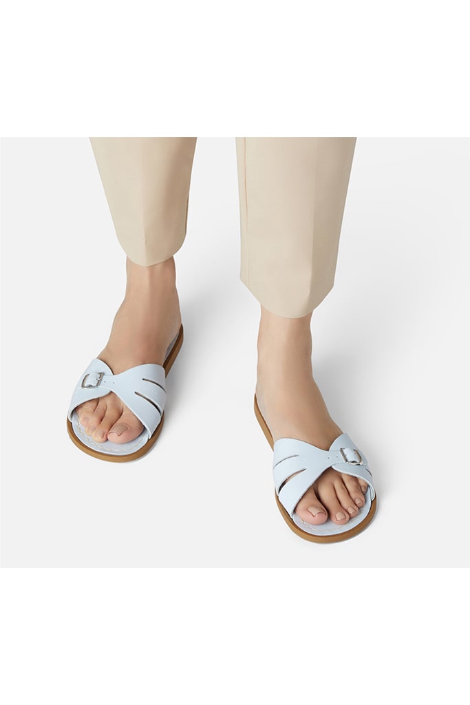 Salt-water Sandals Classic Slide Light Blue 