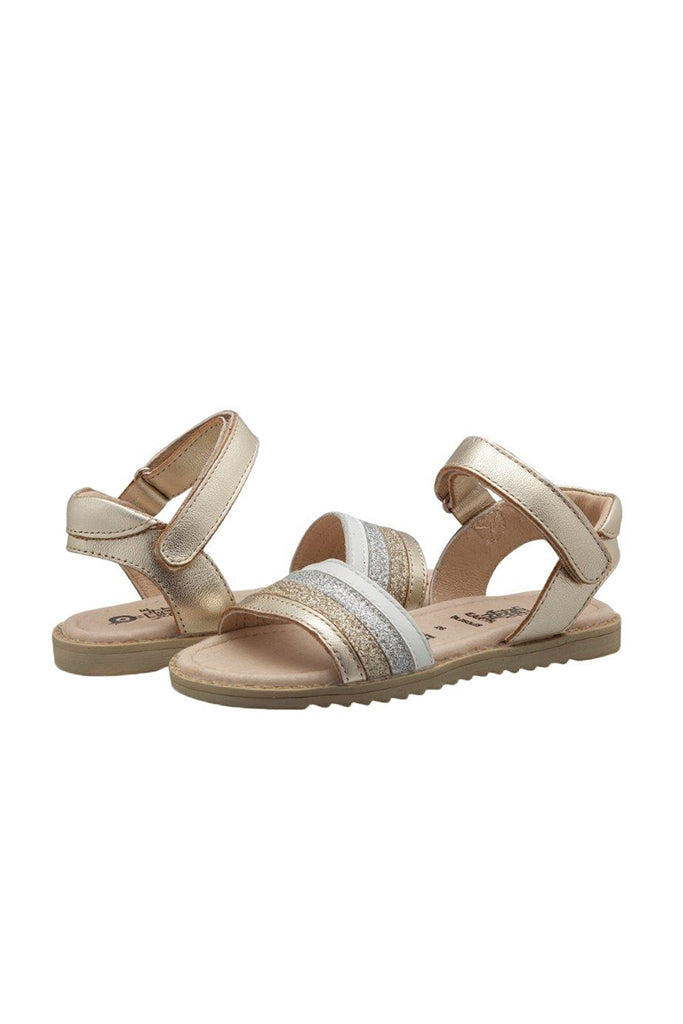 Colour Pot Sandals - Gold | Old Soles | The Elly Store