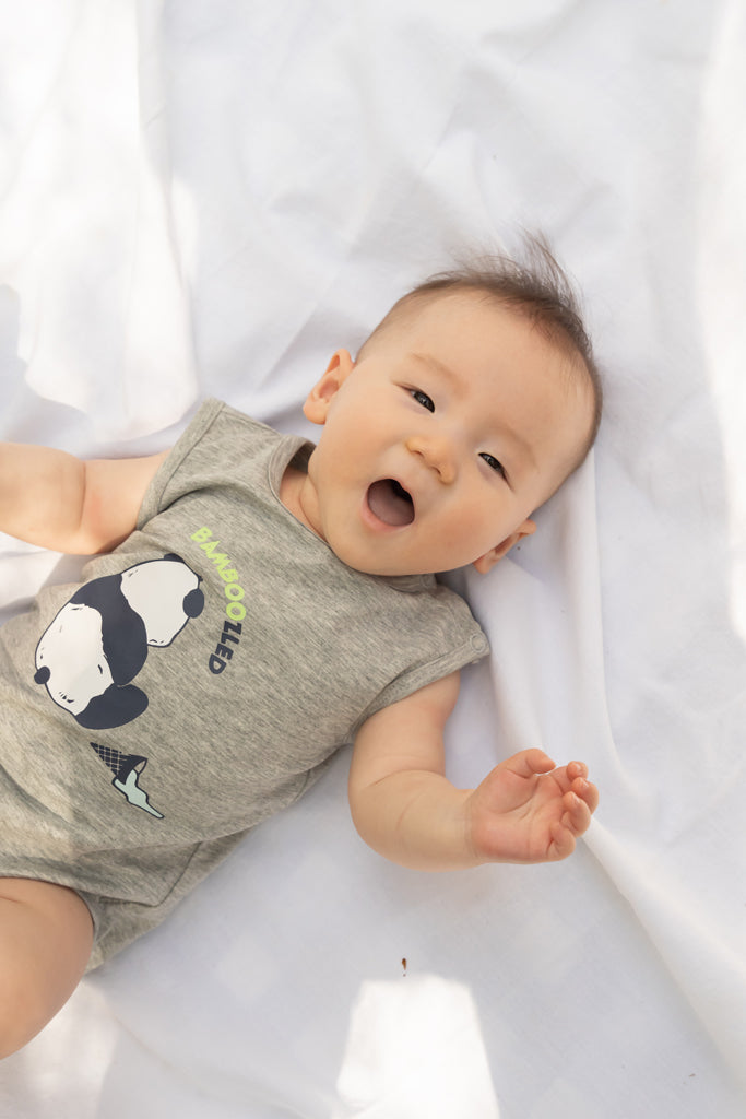Kyle Onesie - Bamboozled Panda | Baby Clothing | The Elly Store Singapore