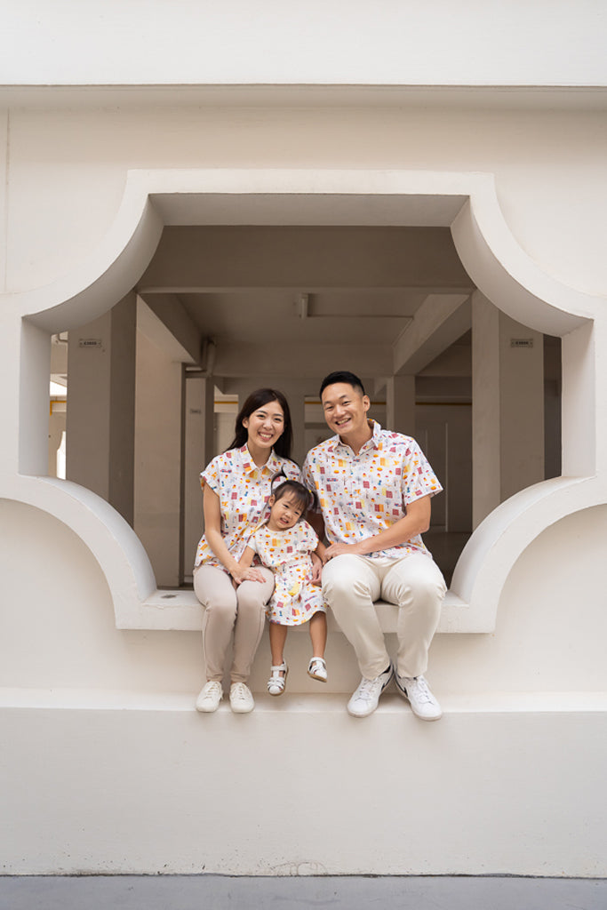 Men's Shirt - Home | Go Local Family Twinning Set | The Elly Store Singapore The Elly Store