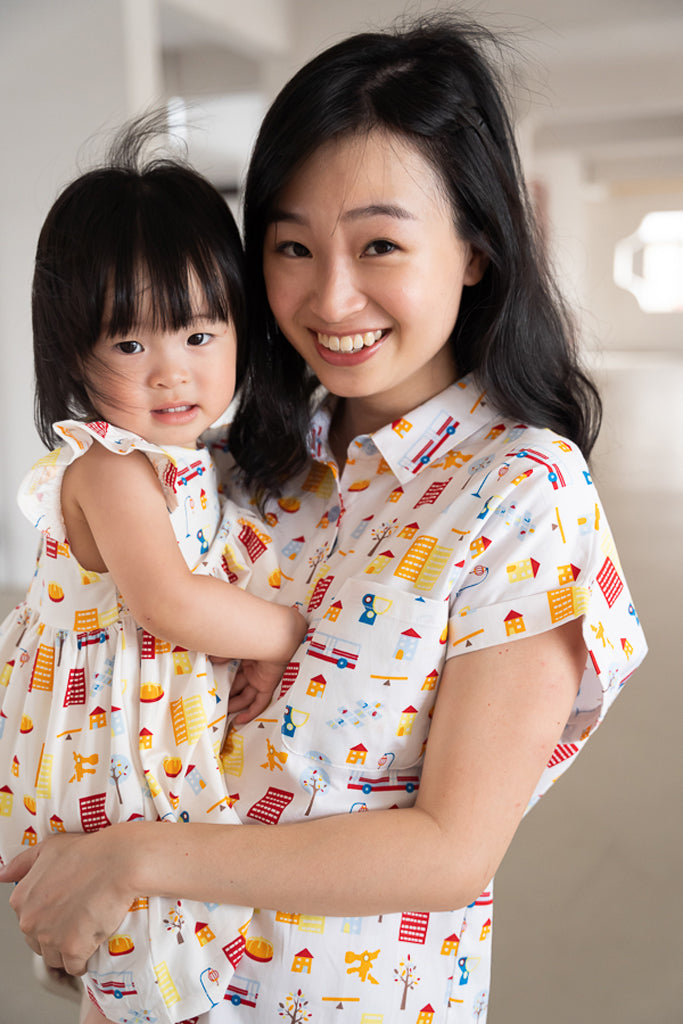 Piper Dress - Home | Go Local Family Twinning Set | The Elly Store Singapore