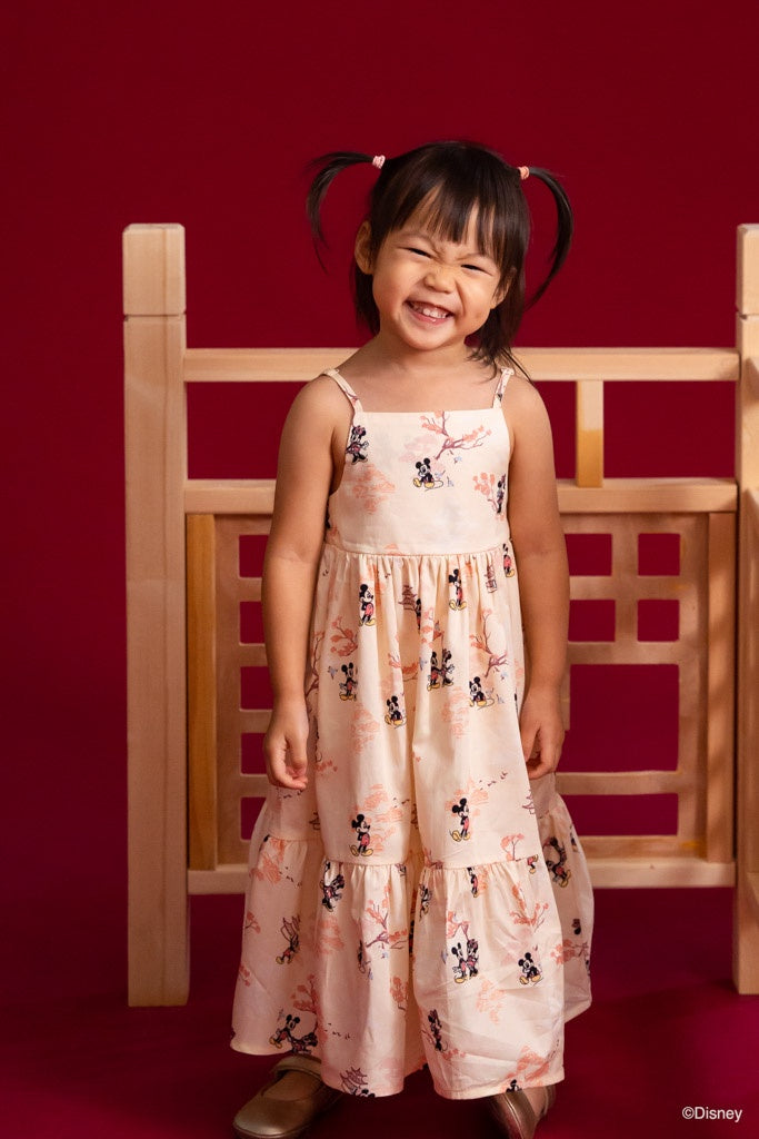 Summer Dress - Pagoda Mickey | Disney x elly CNY2023 | The Elly Store Singapore