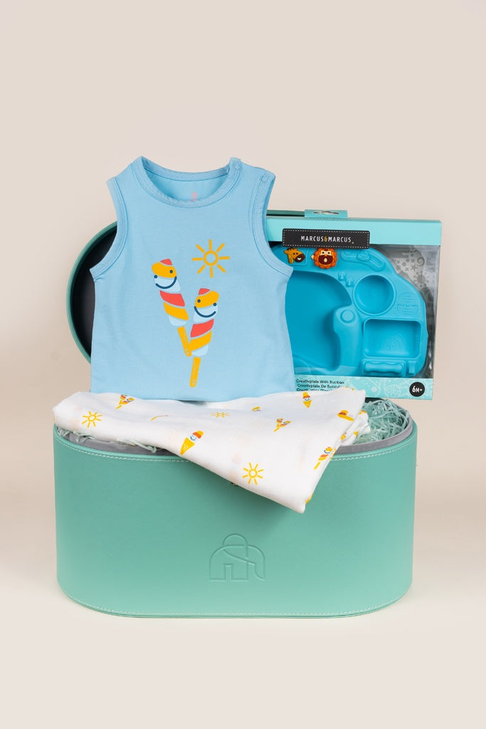 Personalised Keepsake Baby Gift Set - Lucas | The Elly Store Singapore The Elly Store