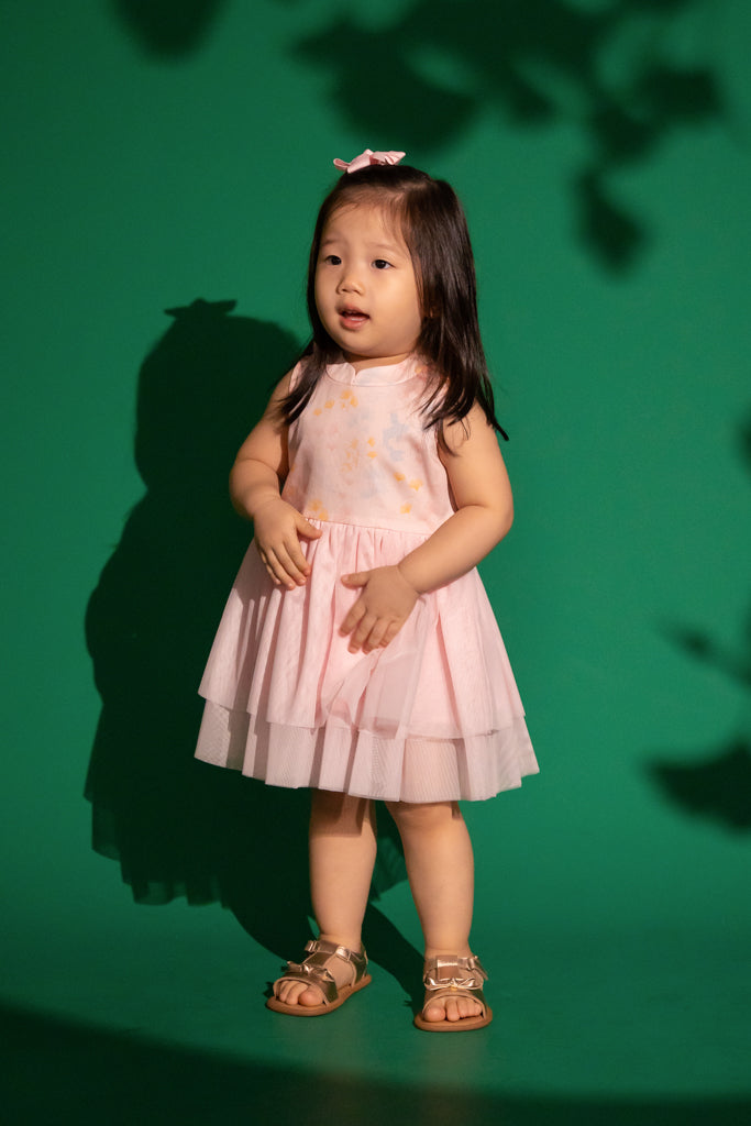 Kyra Dress - Pink Gingkoi | Baby Clothing | The Elly Store Singapore