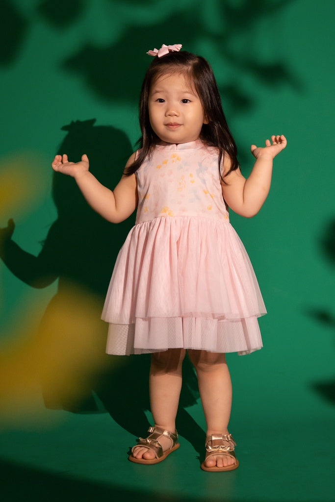 Kyra Dress - Pink Gingkoi | Baby Clothing | The Elly Store Singapore