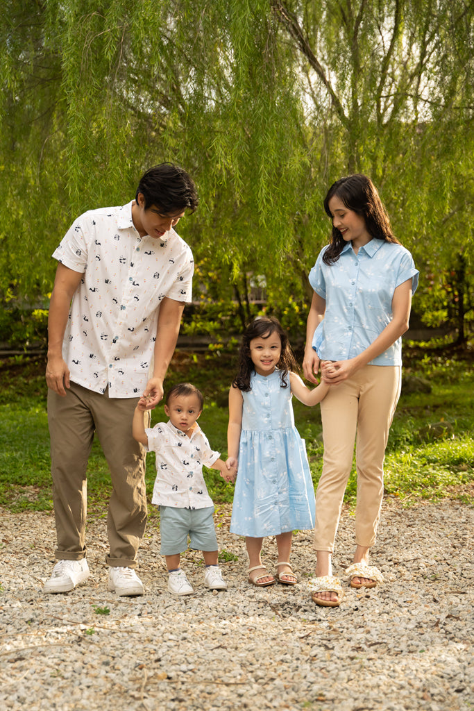 Men's Shirt - Popsicle Pandas | Family Twinning Set | The Elly Store Singapore