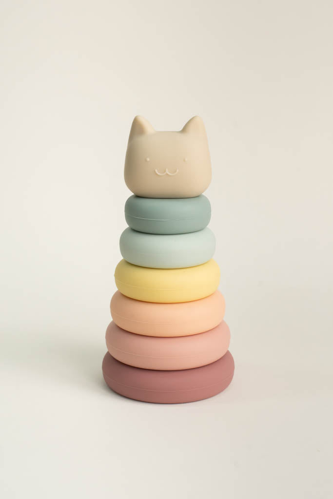 Baby Silicone Stacker Cat