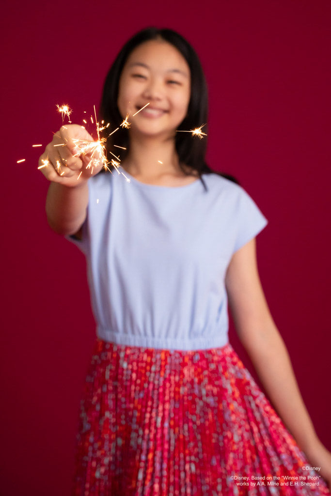 Disney100 Madelyn Dress - Red Confetti | Disney x elly Chinese New Year 2023 | The Elly Store Singapore The Elly Store