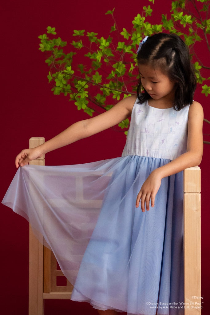 Disney100 Willow Dress - Sky Blue Doors | Disney x elly Chinese New Year 2023 | The Elly Store Singapore