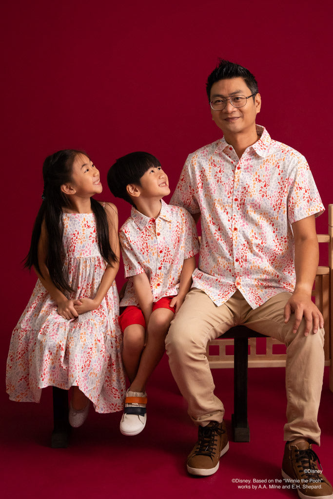 Disney100 Men's Shirt - Rainbow Confetti | Disney x elly Chinese New Year 2023 | The Elly Store Singapore