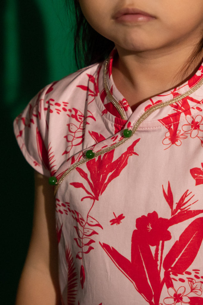 Cheongsam - Pink Paradise | Chinese New Year 2023 | The Elly Store Singapore