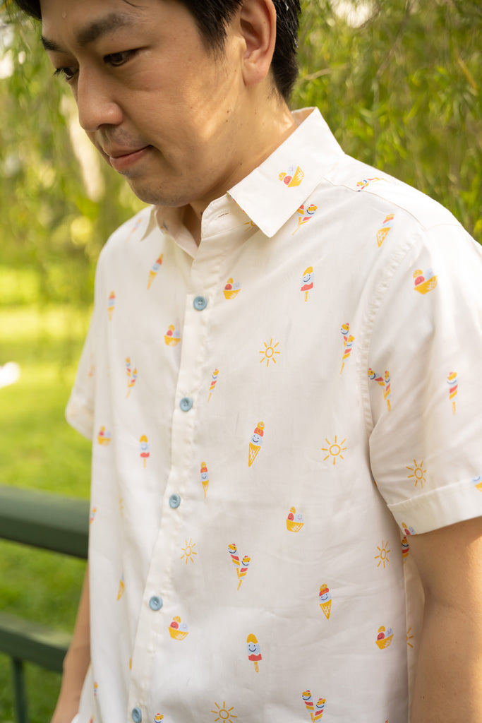 Men's Shirt - Ice Cream | Family Twinning Set | The Elly Store Singapore
