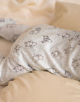 Disney x elly Sleepsuit - Blue Hunny Pooh | Premium Bamboo Cotton | The Elly Store Singapore