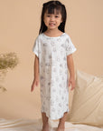 Girl's Nightgown Blue Hunny Pooh