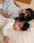 Short-Sleeve Pyjamas Set - Blue Hunny Pooh | Disney x elly Family Pyjamas | The Elly Store Singapore