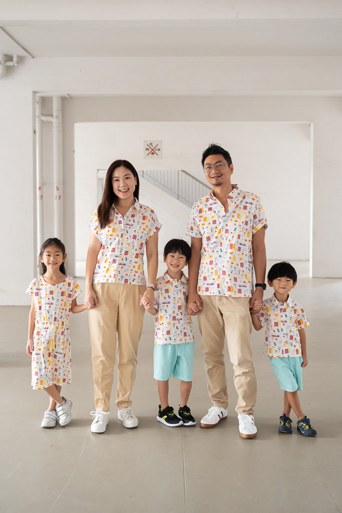 Men's Shirt - Home | Go Local Family Twinning Set | The Elly Store Singapore