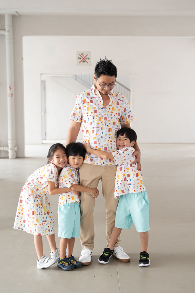 Little Man Shirt - Home | Go Local Boys Shirts | The Elly Store Singapore