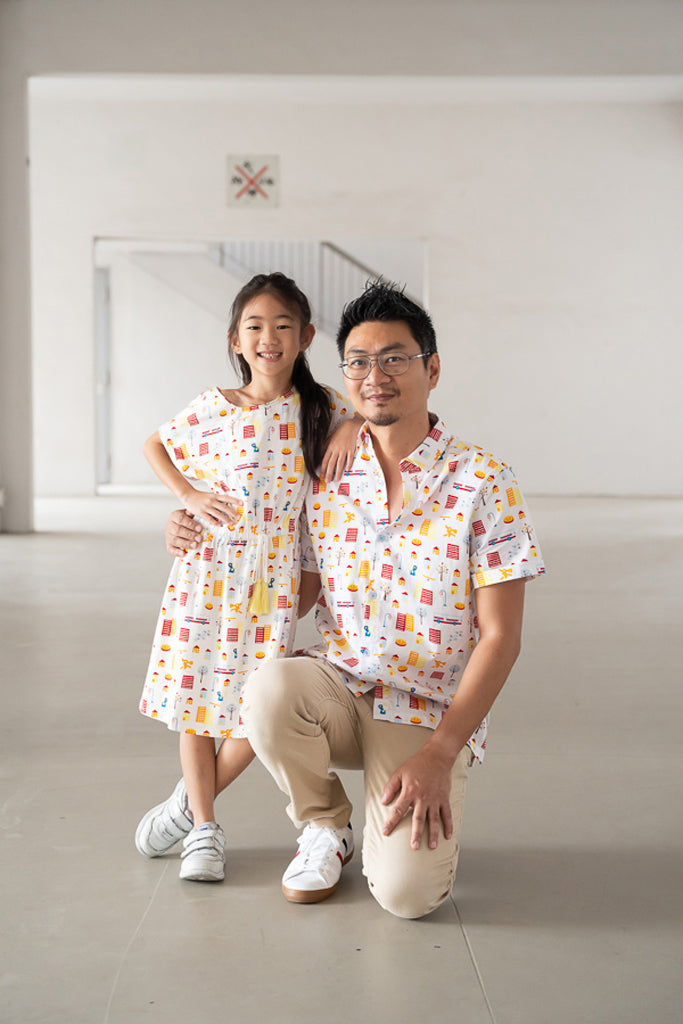 Men's Shirt - Home | Go Local Family Twinning Set | The Elly Store Singapore The Elly Store