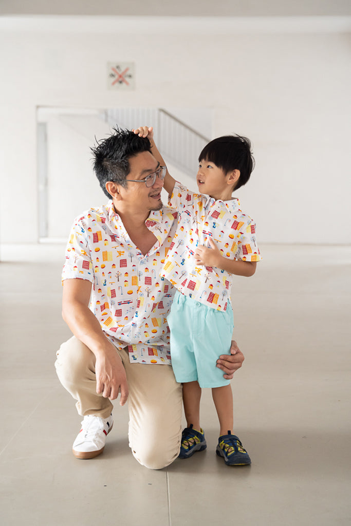 Little Man Shirt - Home | Go Local Boys Shirts | The Elly Store Singapore The Elly Store