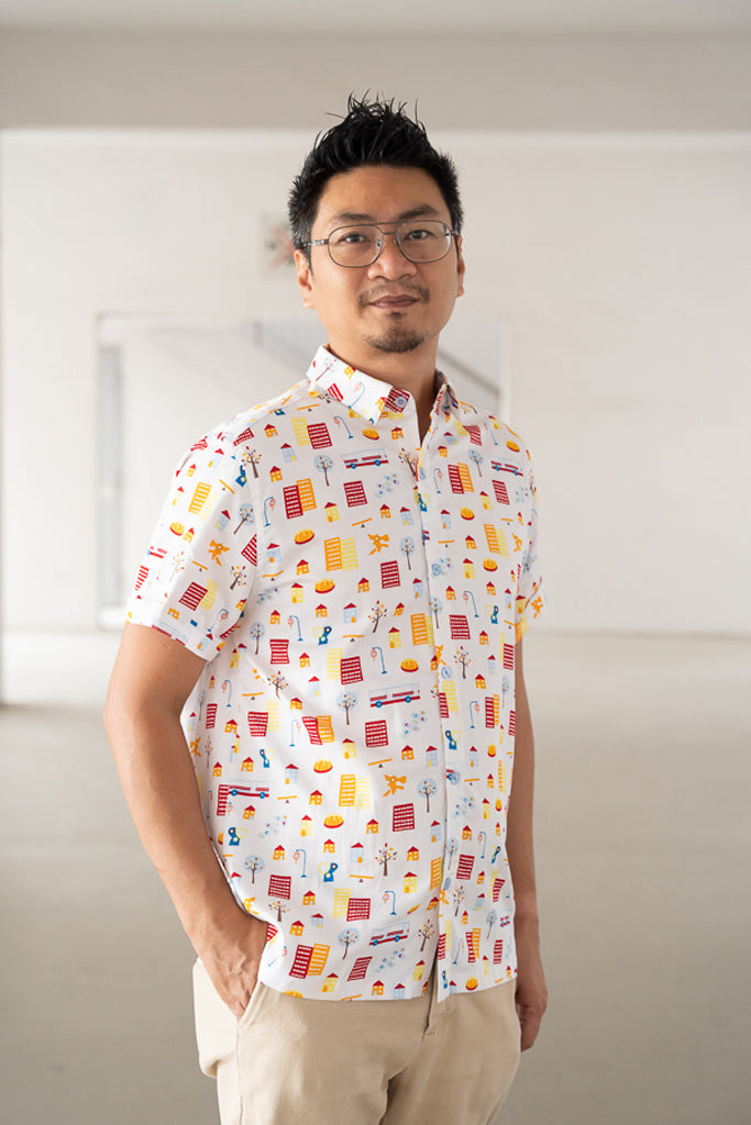 Men's Shirt - Home | Go Local Family Twinning Set | The Elly Store Singapore