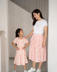 Ladies Skirt - Pink Road Trip Mickey | Disney x elly Twinning Family Sets | The Elly Store Singapore