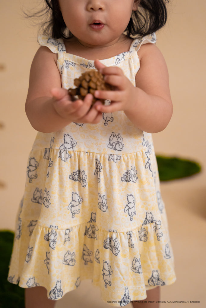 Angel Dress Yellow Hunny Pooh The Elly Store