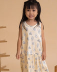 Sleeveless Dress - Yellow Hunny Pooh | Disney x elly | The Elly Store Singapore