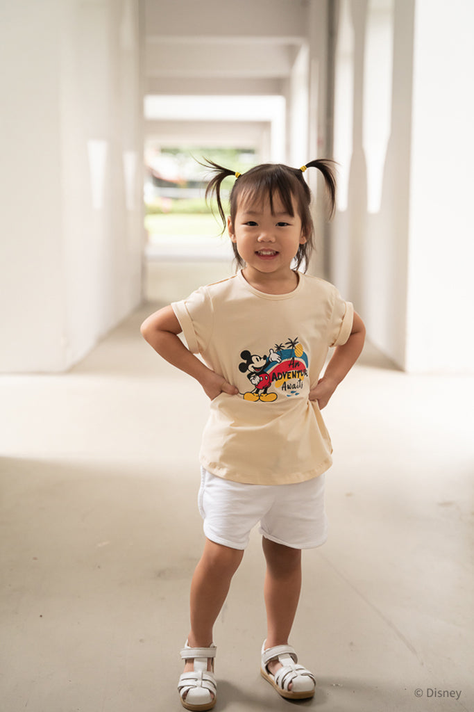 Slouchy Tee - An Adventure Awaits | Disney x elly Mickey Go Local | The Elly Store Singapore