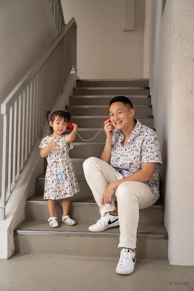 Men's Shirt - Hello from Singapore! | Go Local Family Twinning Set | The Elly Store Singapore