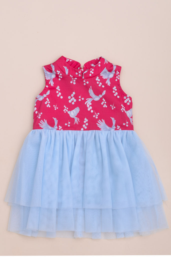 Kyra Dress - Birds | Baby Clothing | The Elly Store Singapore