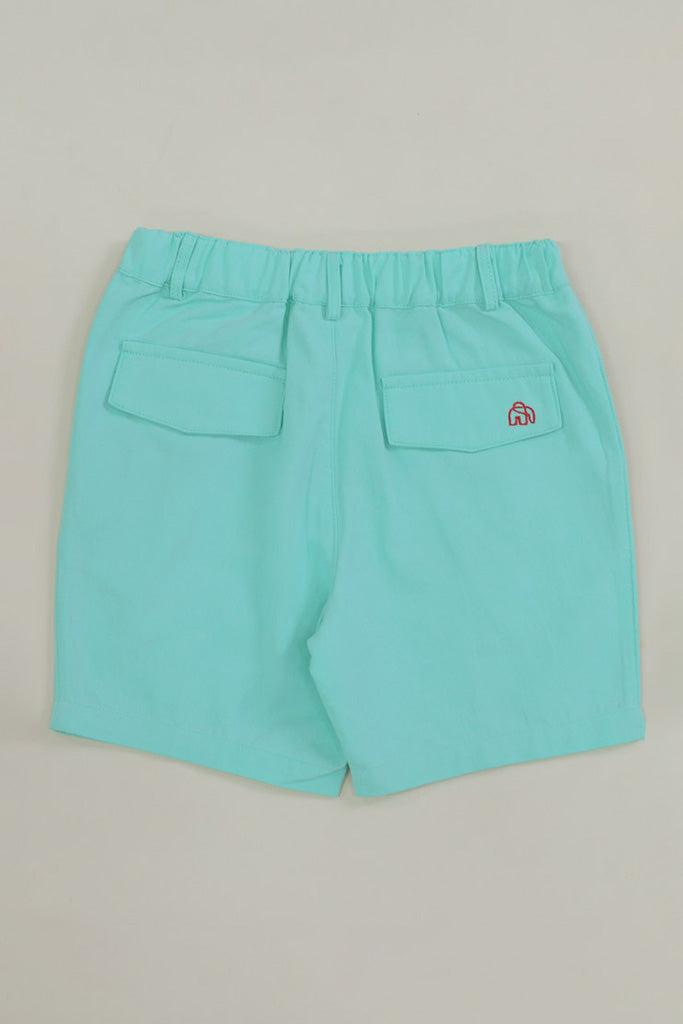 Charlie Shorts - Turquoise | Boys&#39; Bottoms | The Elly Store Singapore