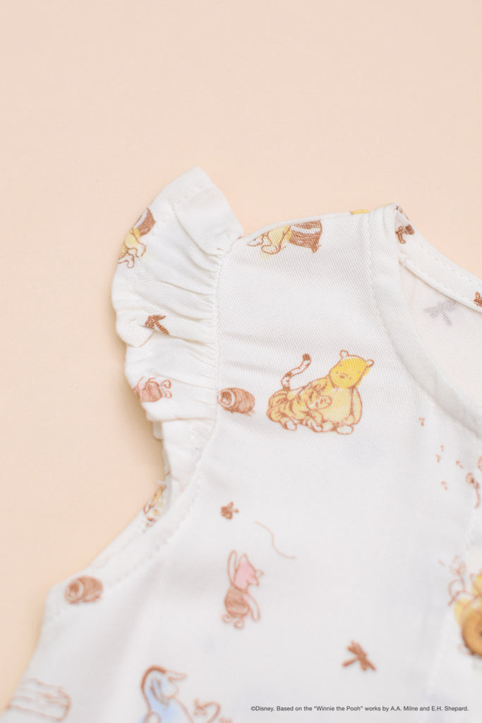 Caitlyn Romper Dandelion Pooh