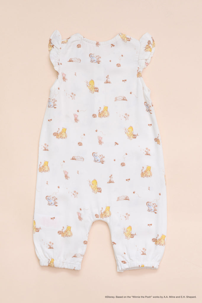 Caitlyn Romper Dandelion Pooh back