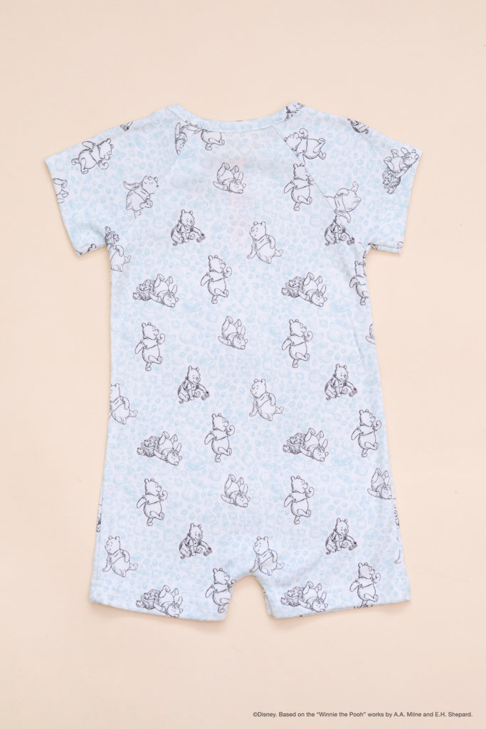 Caleb Romper Blue Hunny Pooh The Elly Store