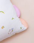 Bamboo Pillow Set - Floral Bunny