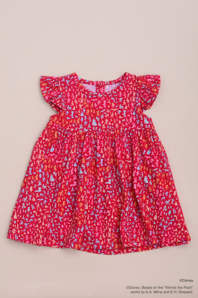 Disney100 Piper Dress - Red Confetti | Disney x elly Chinese New Year 2023 | The Elly Store Singapore