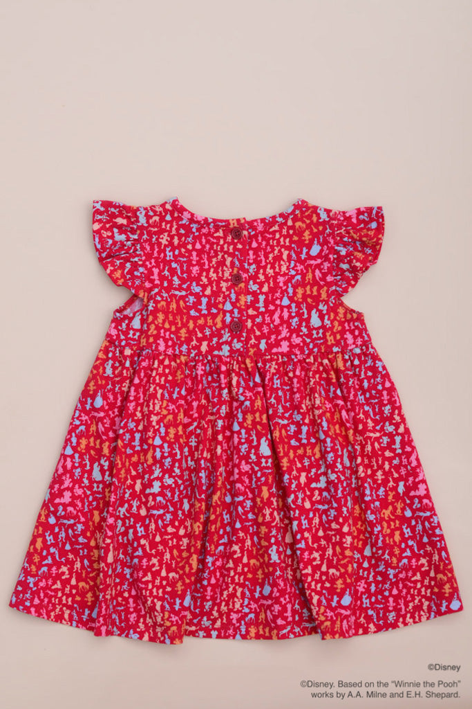 Disney100 Piper Dress - Red Confetti | Disney x elly Chinese New Year 2023 | The Elly Store Singapore